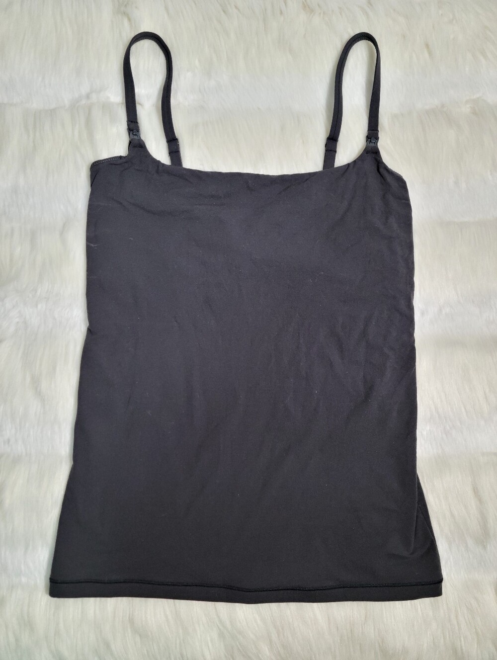 SKIMS Maternity Fits Everybody Tank Black Onyx Small NEW